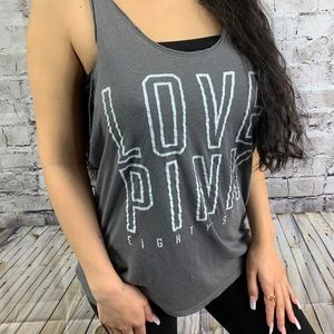 Victoria’s Secret Pink Gray Tank Top